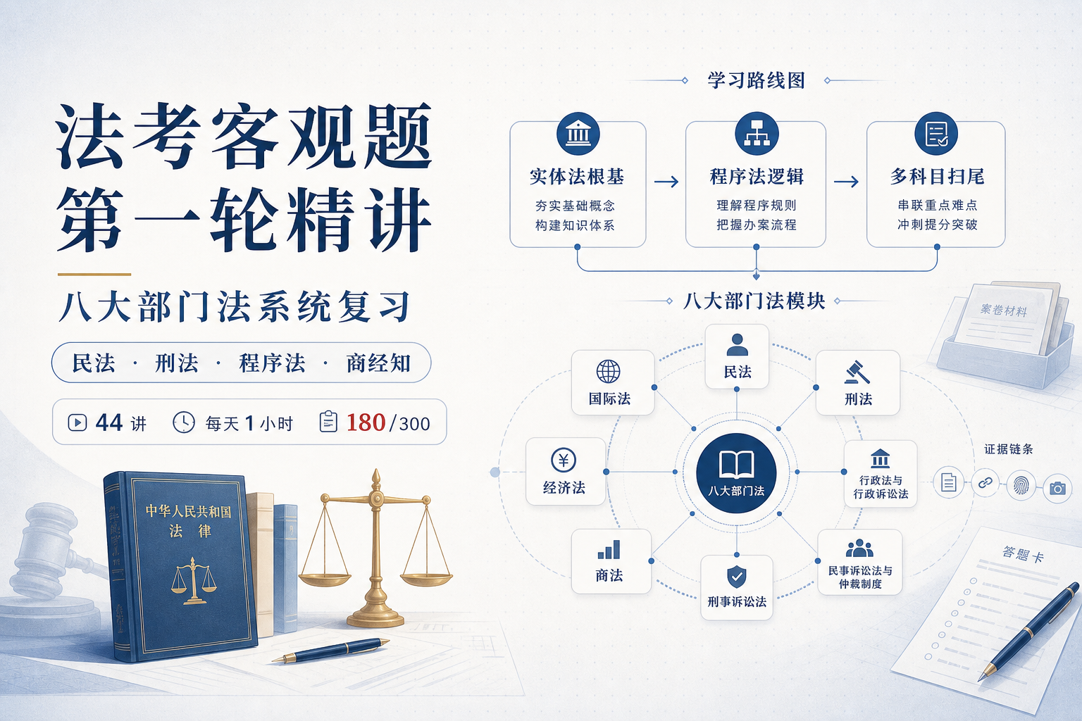 法考客观题第一轮精讲